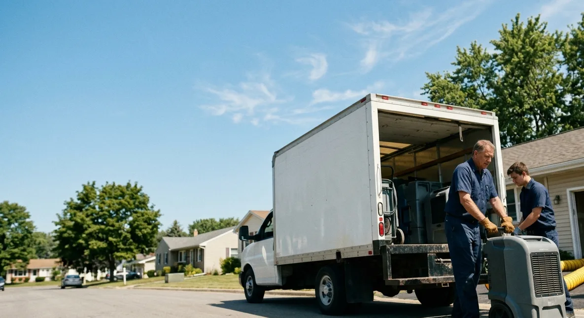 Water Damage Cleanup in Clarksville, IN near me